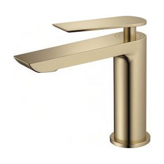 Смеситель для раковины Maretti Campanella CP32RF847, золотой сатин